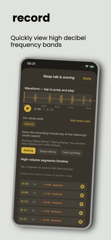 Sleep Recorder Pro-Snoring Screenshot 3 of 3