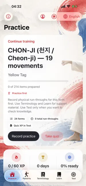 ITF Taekwondo Theory screenshot 1