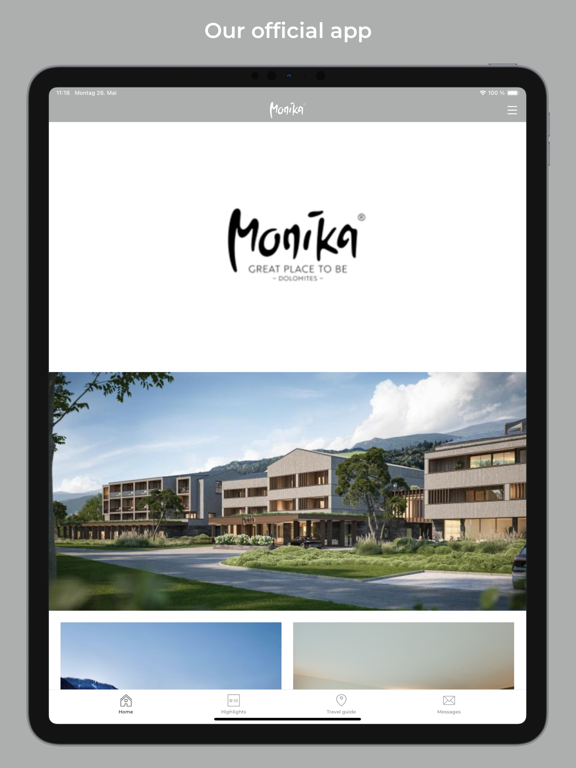 Hotel Monika app screenshot