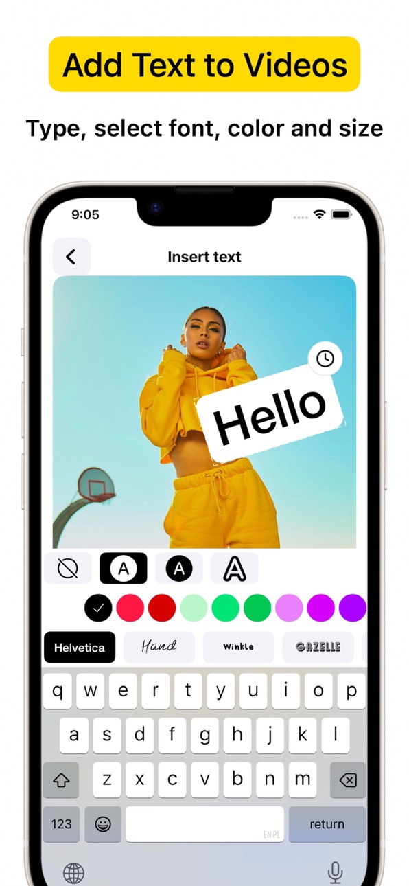 iPhone screenshot