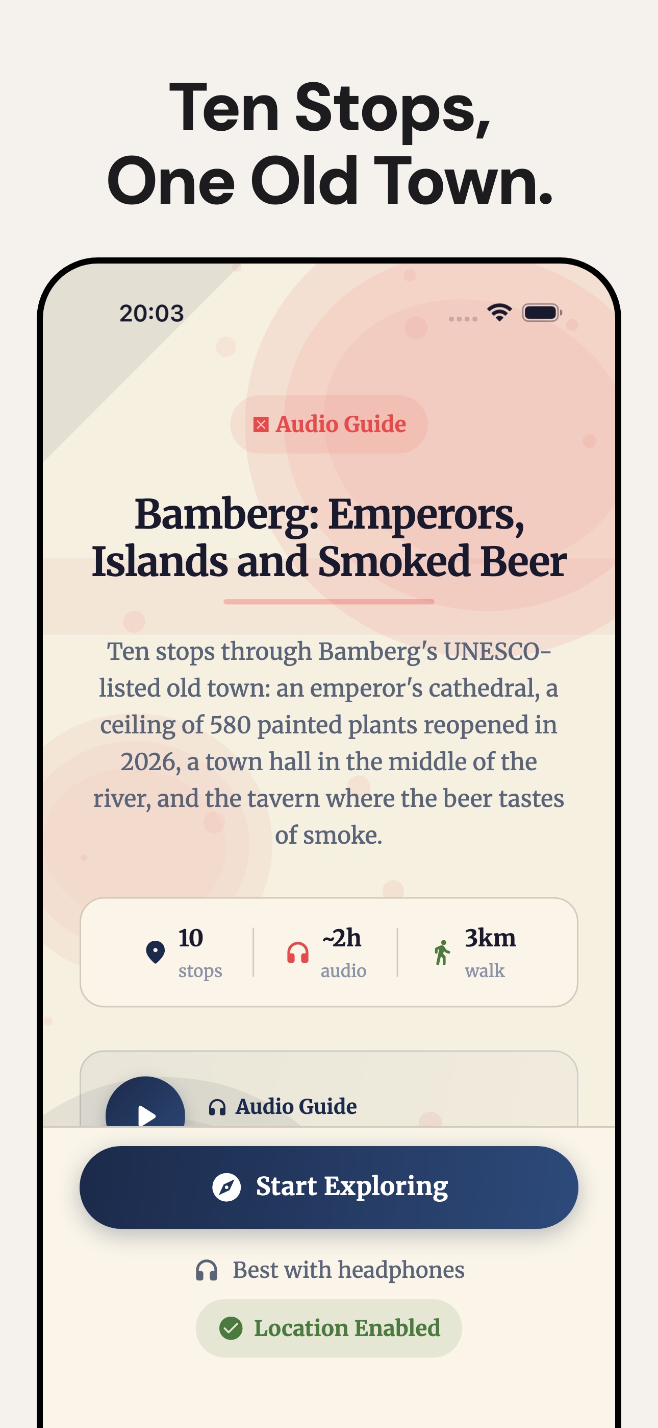 Screenshot 2 of Bamberg Audio Guide