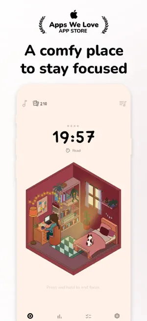 Lofumi: LoFi Pomodoro Timer screenshot 1
