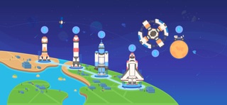 Dinosaur Rocket Games for kids iPhone screenshot