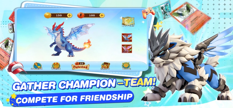 Dexmon Evolution Battle screenshot 2