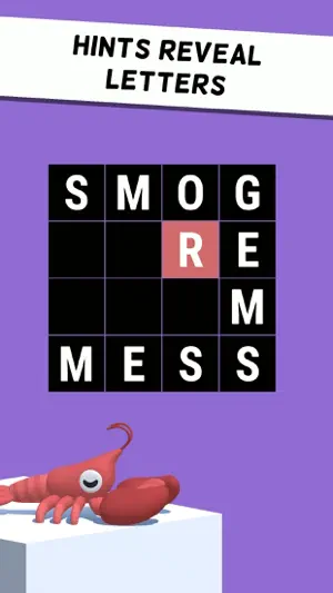 Crosslet: No Space Crossword screenshot 4