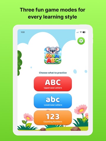 Koala Learners - ABCs & 123s iPad screenshot