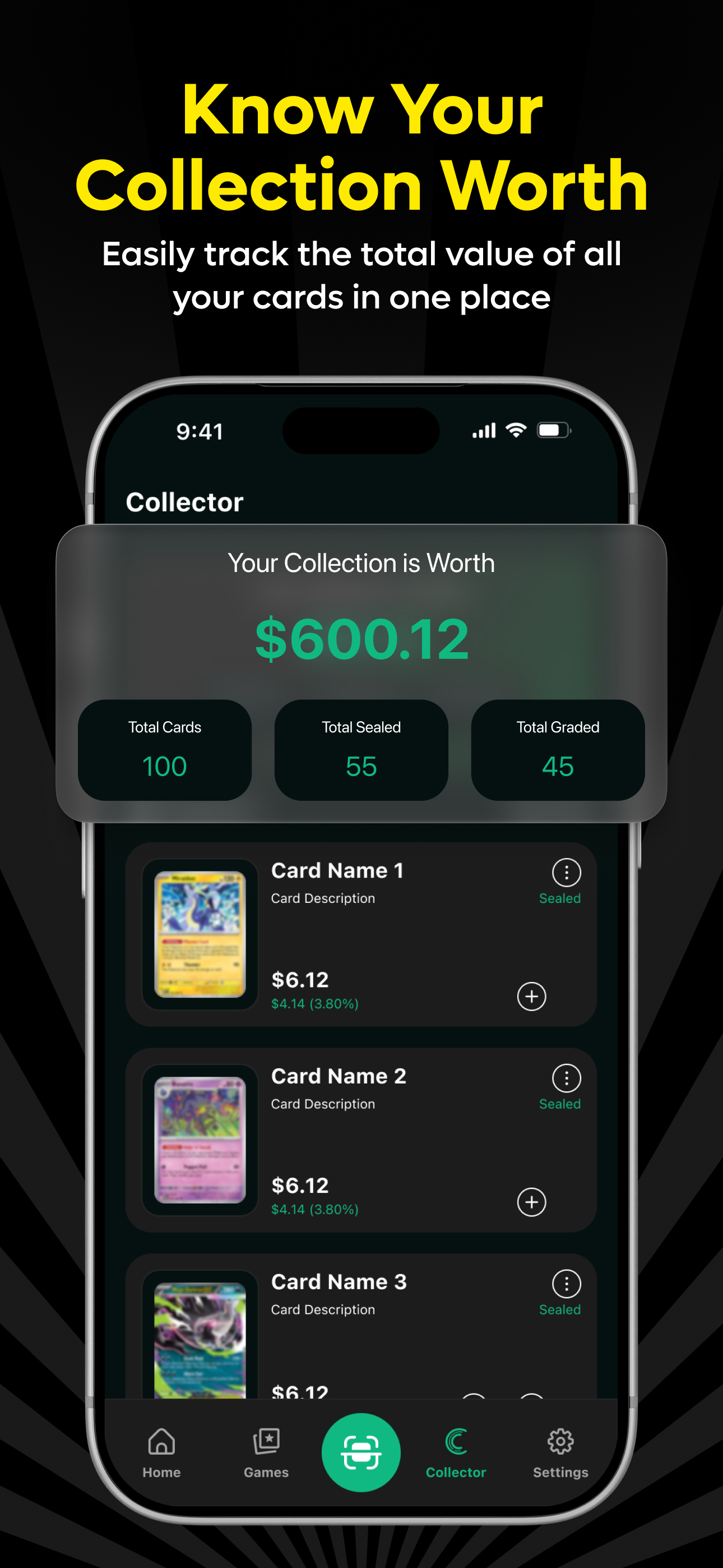 TCG Card Scanner & Collector screenshot 5