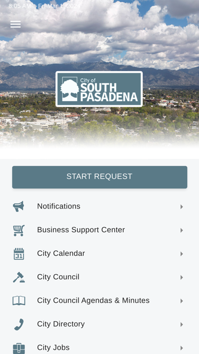 SouthPas Mobile Screenshot