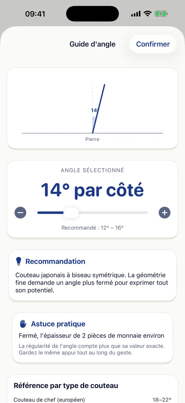 Screenshot #3 pour AffutExpress: Aiguiser Couteau