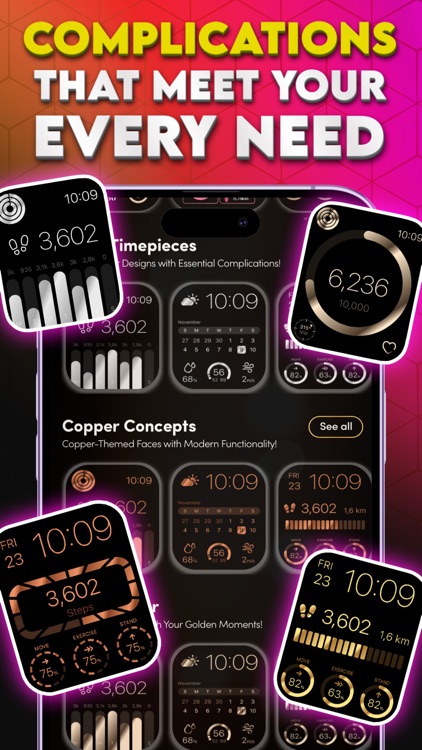 Watch Faces Gallery + Widgets