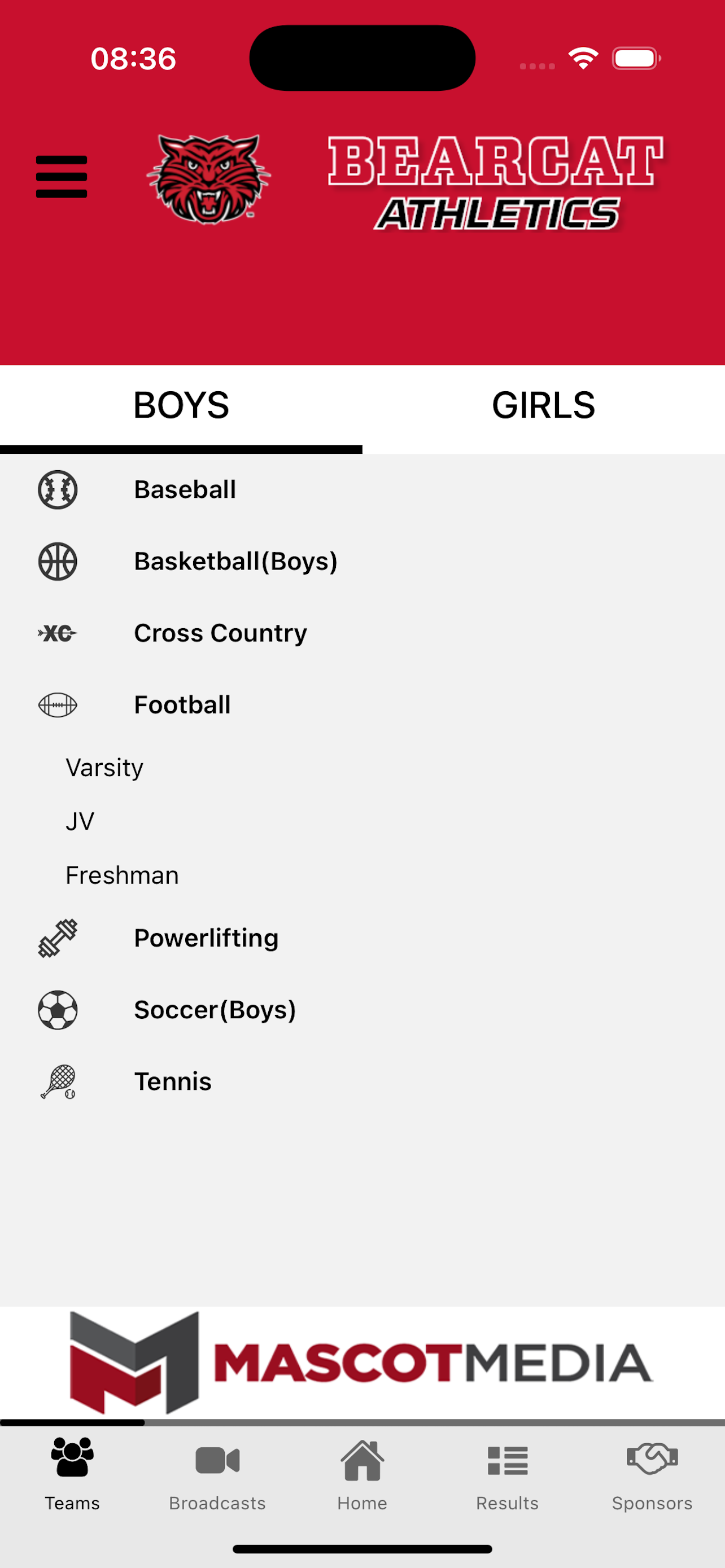 Ruston Bearcats Athletics screenshot 4