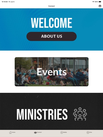 HNW Church iPad screenshot