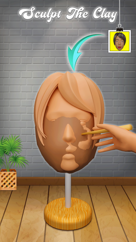 #1. Face Sculpt 3D : Clay Games (macOS) Bởi: Muhammad Wahhab Mirza