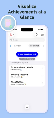TaDone - Done List Tracker Screenshot 2 of 8