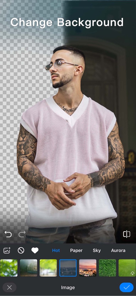 Manly - AI Photo Editor - Seamless Background Swap