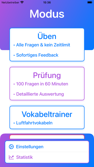 Screenshot #1 pour BZF Fragentrainer