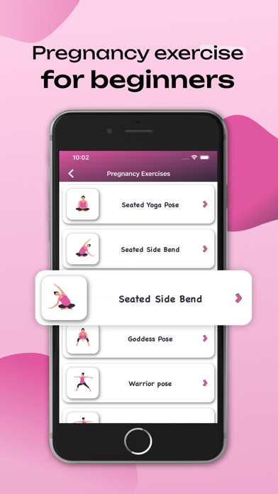 Pregnancy Yoga App Screenshot