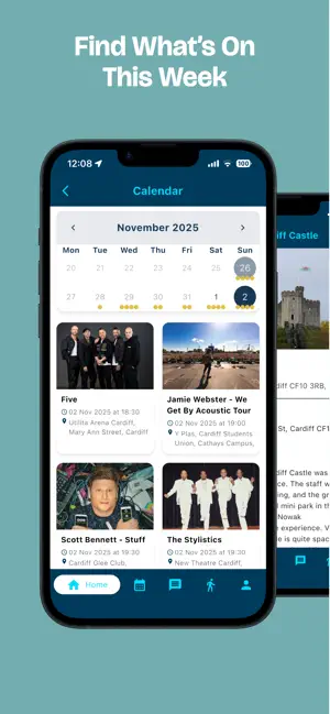 The Cardiff App, Whats On? screenshot 2