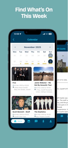 The Cardiff App, Whats On? screenshot