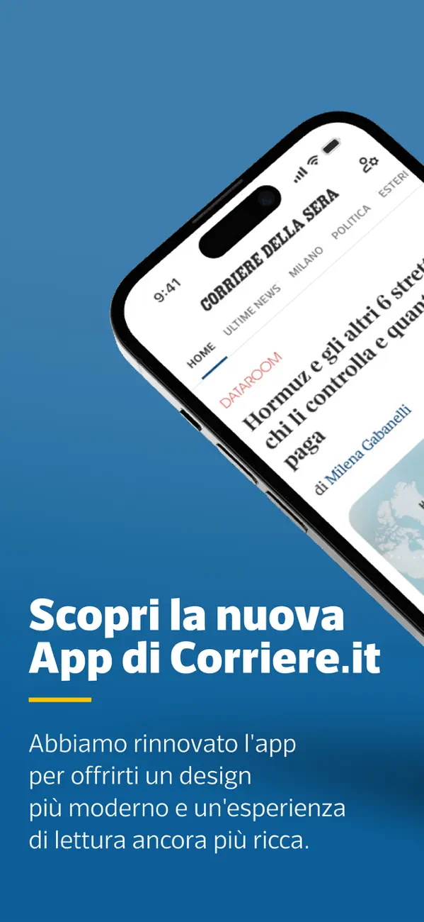 Screenshot #1 pour Corriere della Sera - Online