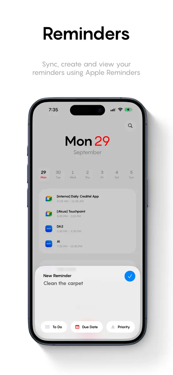 Screenshot #2 pour Dey AI Calendar