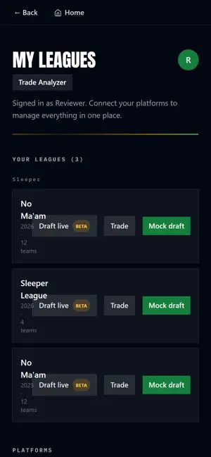 FantasySportsMD screenshot 3