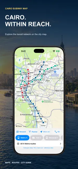 Cairo Subway Map screenshot 1