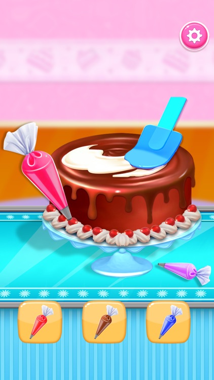 Ice Cream Cake & Baking Games screenshot-4