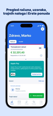 Erste mBanking Crna Gora screenshot 2