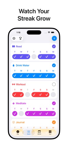 Habit Tracker: HabitGrid Screenshot 3 of 7