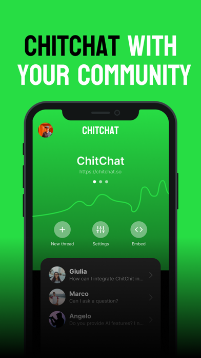 ChitChat - Talk to community Screenshot