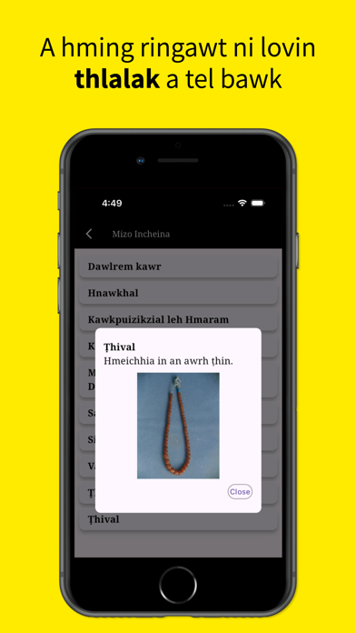 Mizo Tawng Upa Screenshot