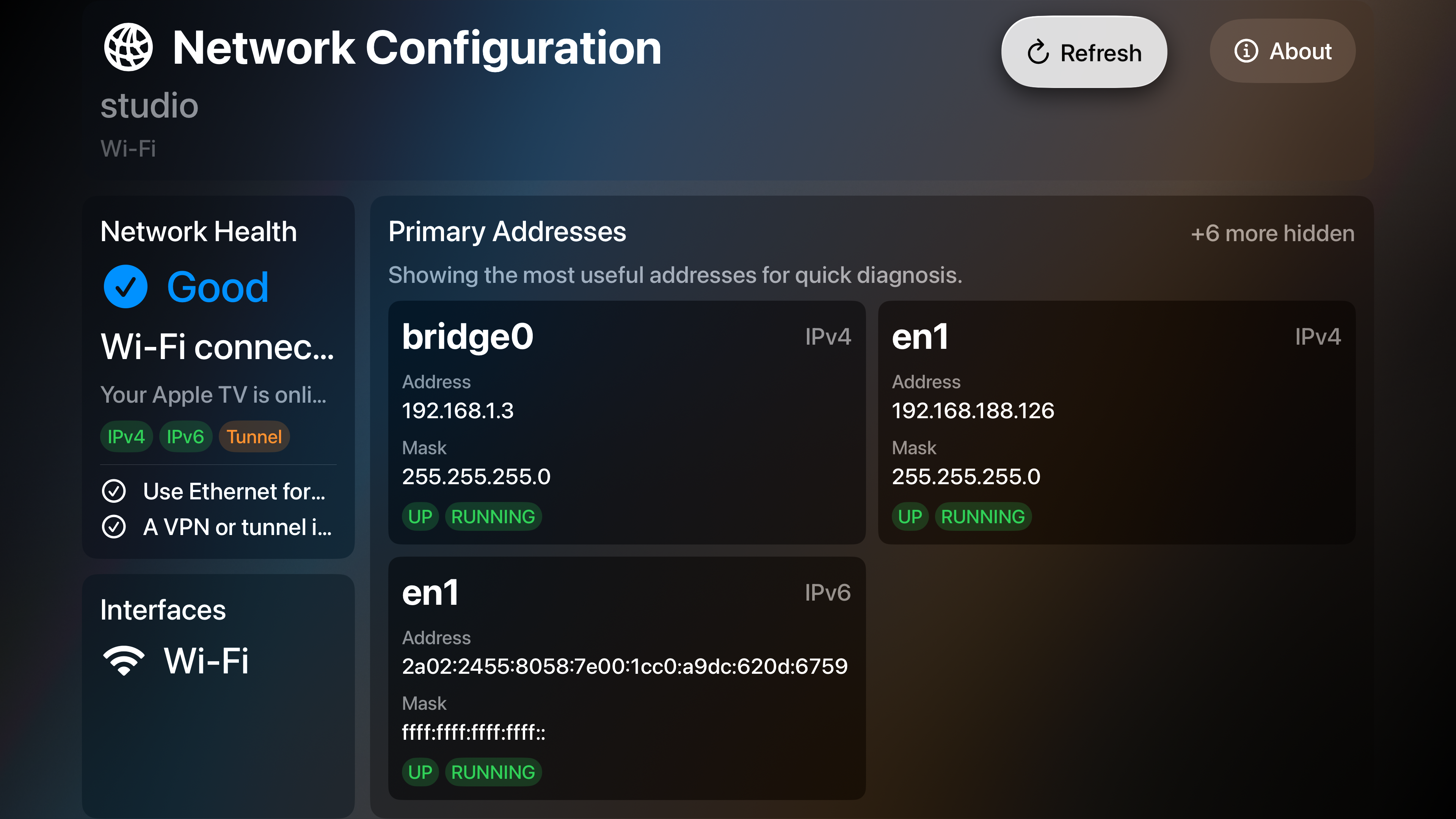 TV Network Info - IP Scanner screenshot 3