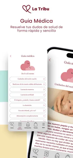 Captura de pantalla de La Tribu De Lucía Mi Pediatra en iPhone 5