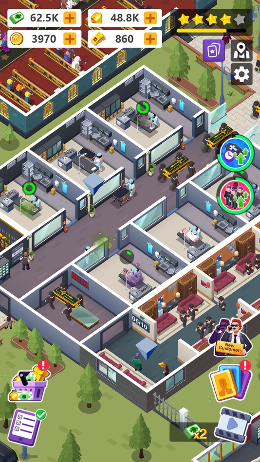 #4. Idle Mortician Tycoon (iOS) 来自: Purple Wind Games