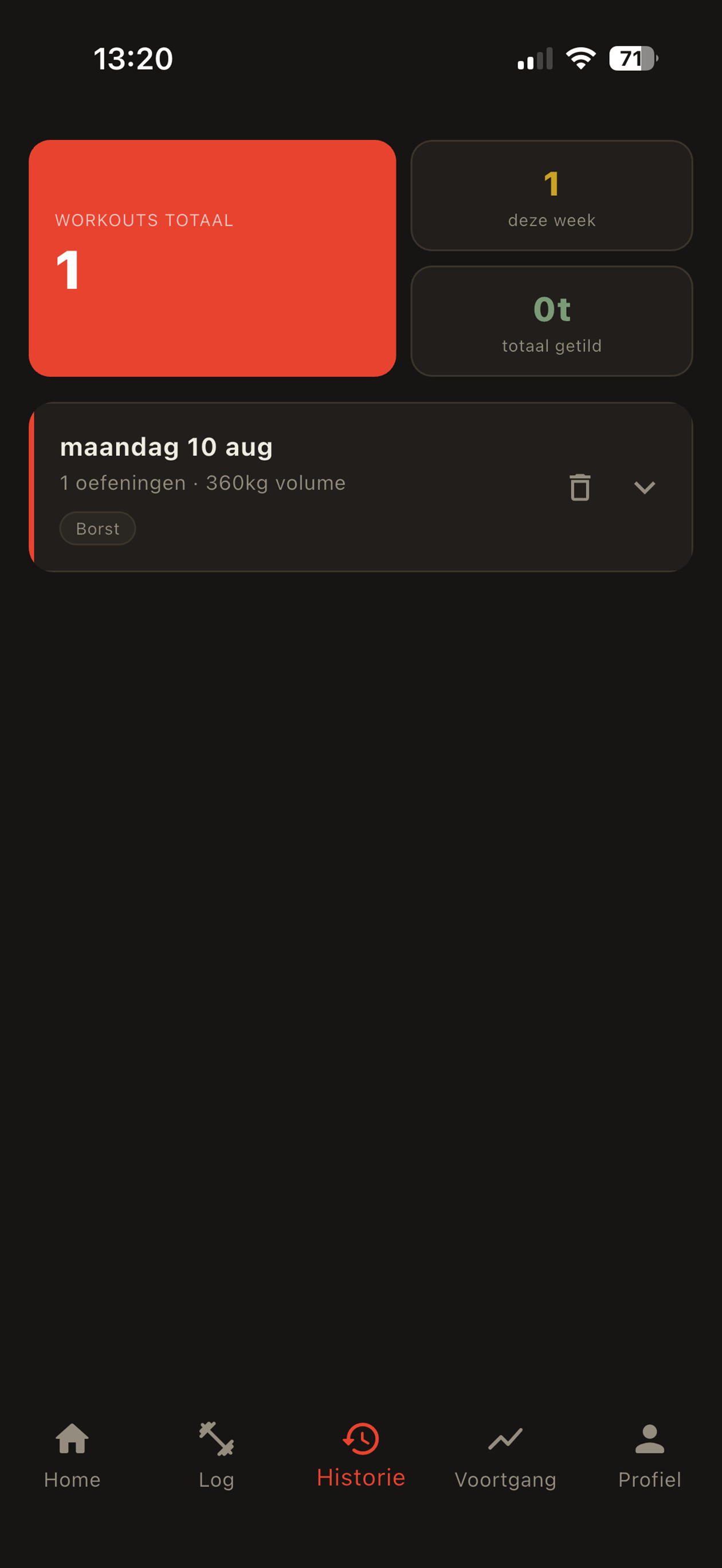 IJZER - Workout Tracker screenshot 3