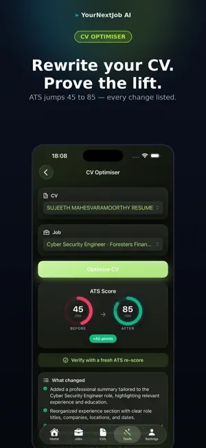 YourNextJob AI: AI Job Search screenshot 2