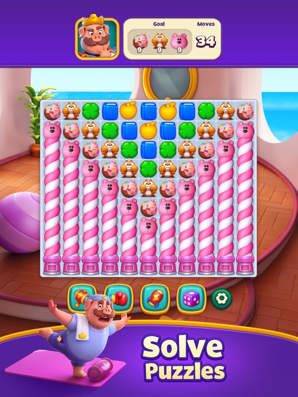 Piggy Kingdom - Match 3 Games screenshot 12