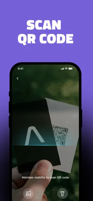 QRCode Scanner · CodeGenerator iPhone screenshot 2