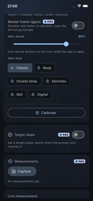 SD Inclinometer screenshot 3