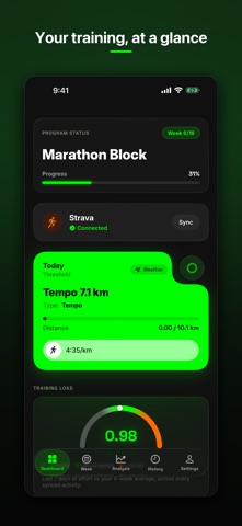Pacer : your personal trainer iPhone screenshot