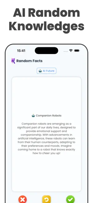FactSwipe - Random Knowledge screenshot 1