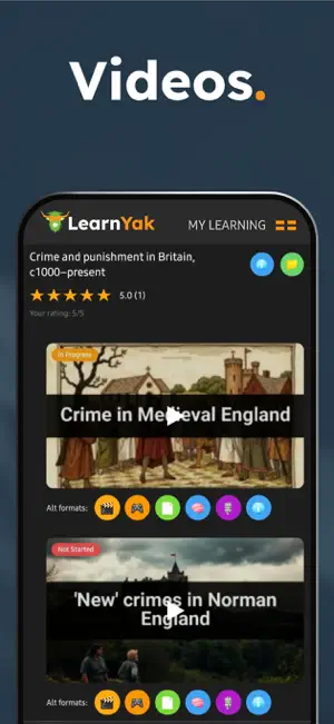 LearnYak UK GCSE screenshot 3