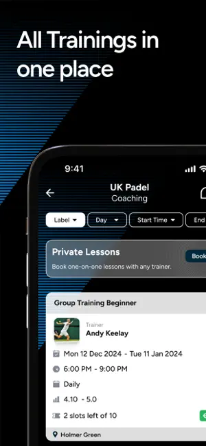 UK PADEL screenshot 4