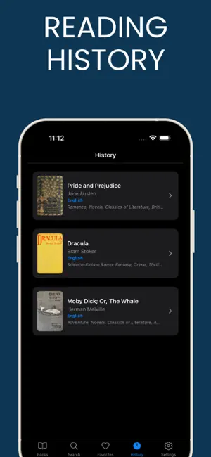 Project Gutenberg Ebooks iPhone screenshot 5