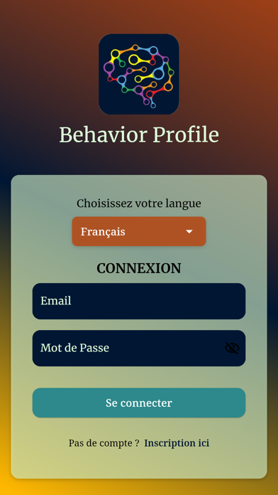 Screenshot #3 pour Behavior Profile