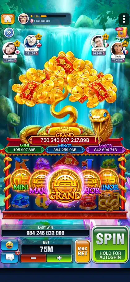 Screenshot 3 von 5 zu Billionaire Casino Slots 777