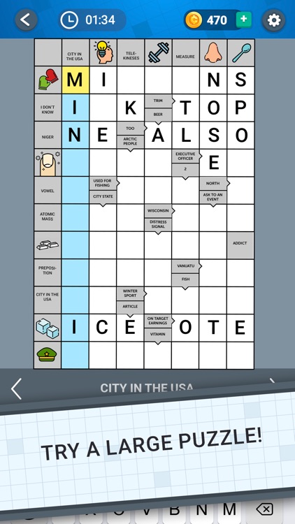 Daily Crossword Arrow Solo screenshot-5