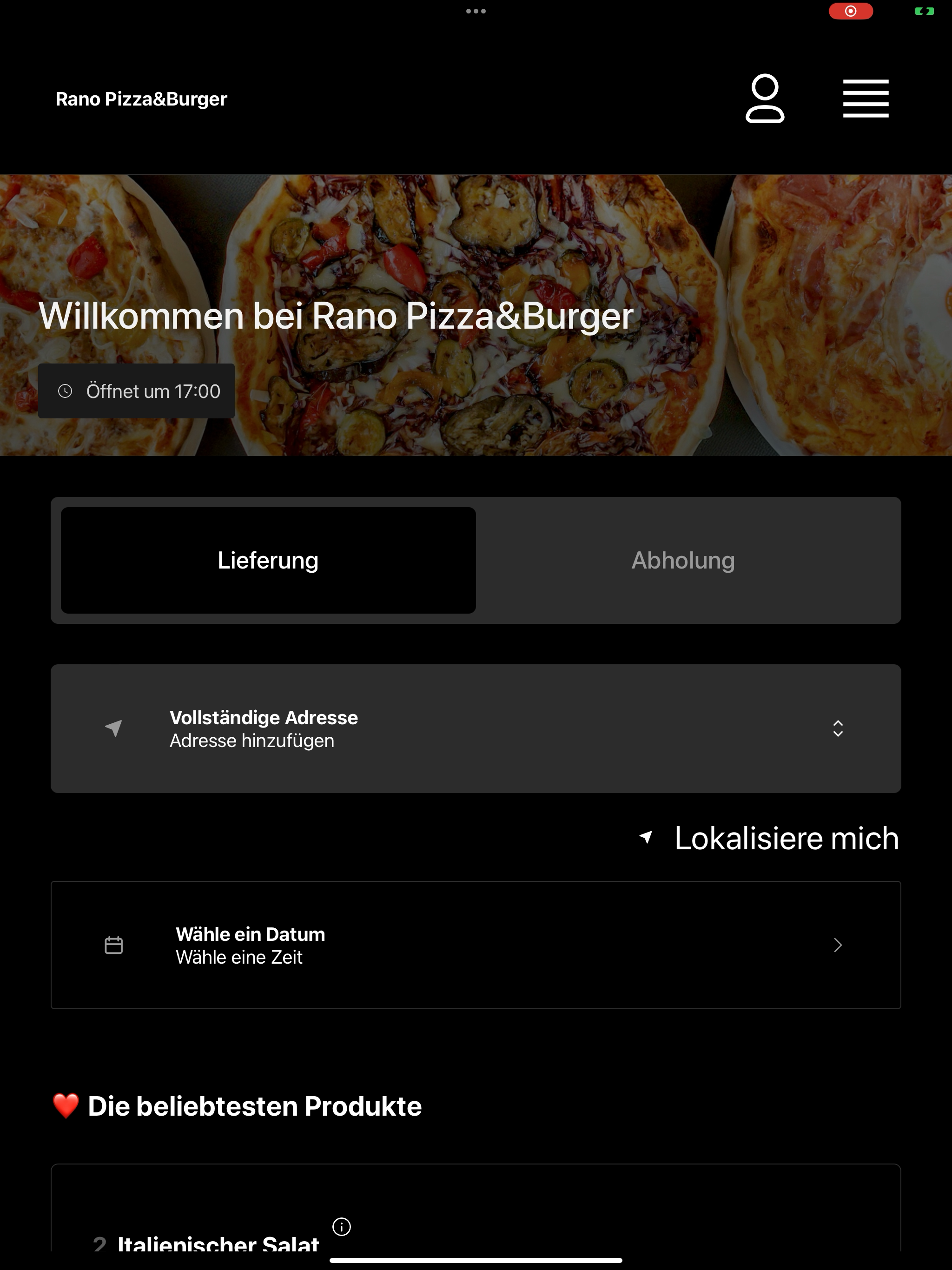 Rano Pizza&Burger screenshot 14