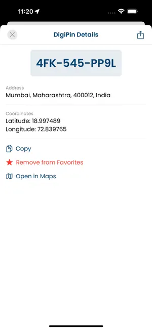 Digipin India Locator screenshot 4
